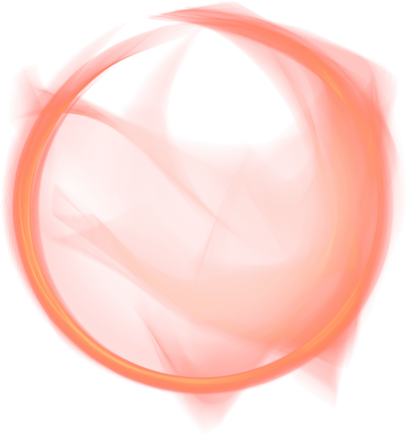Glowing Red Fire Circle